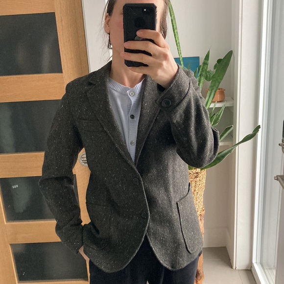 OLIVER SPENCER wool tweed blazer size 38 - Picture 11 of 14